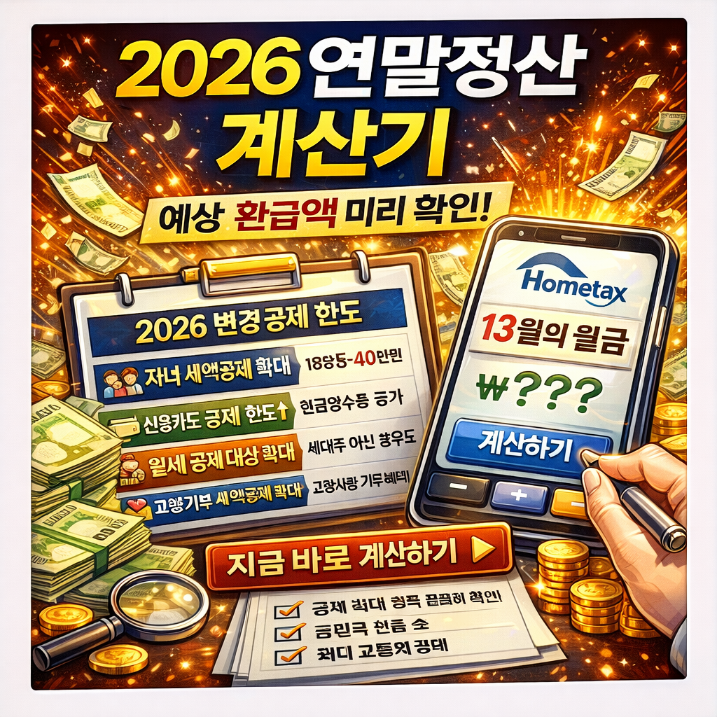 연말정산계산기