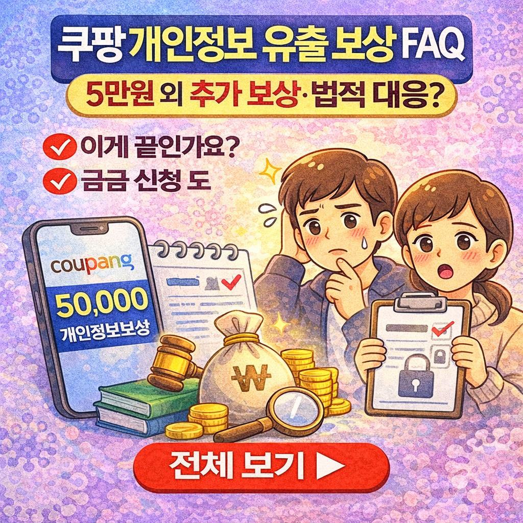 쿠팡 개인정보 유출