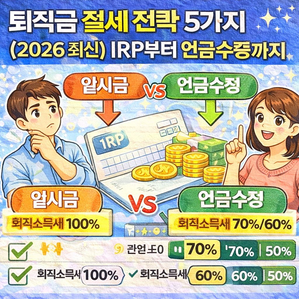 퇴직금 절세