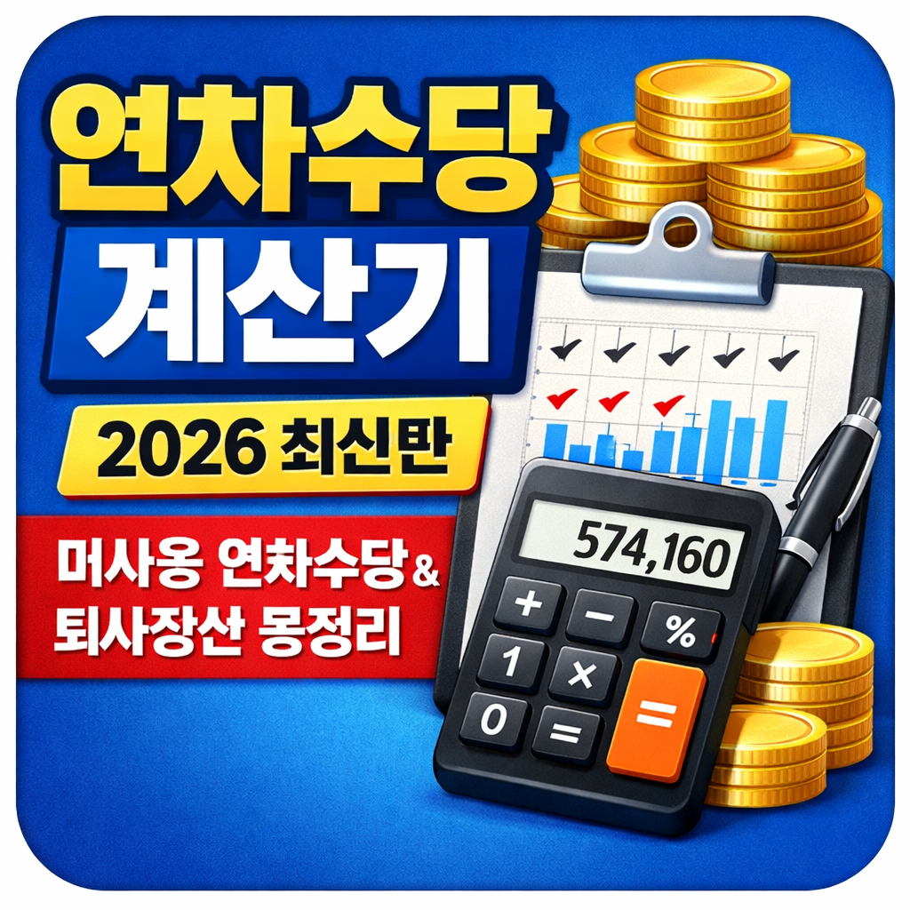 연차수당 계산기